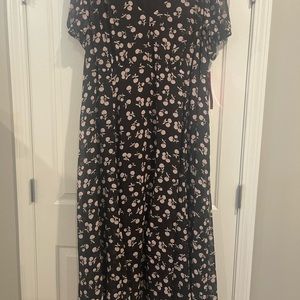 NWT plus size Betsey Johnson Cherry print dress.  Size 24w